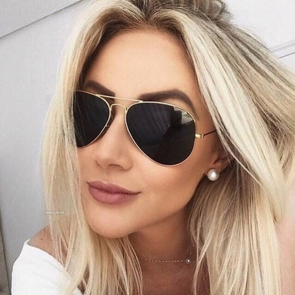 Ray-Ban Aviator RB3025 Green Lens New - Picture 16 of 16